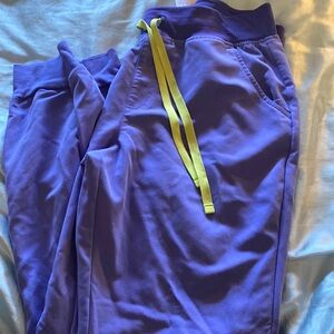 Figs high waisted scrub bottoms